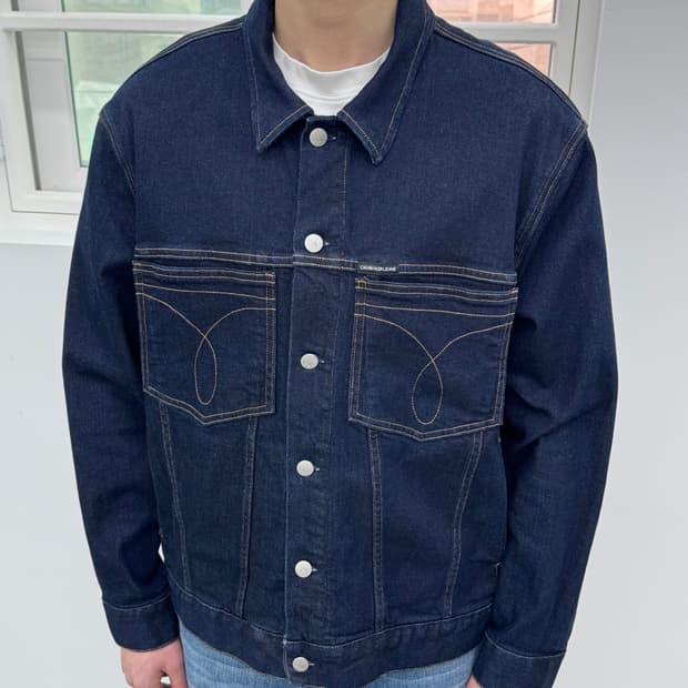 캘빈클라인 트러커 자켓 