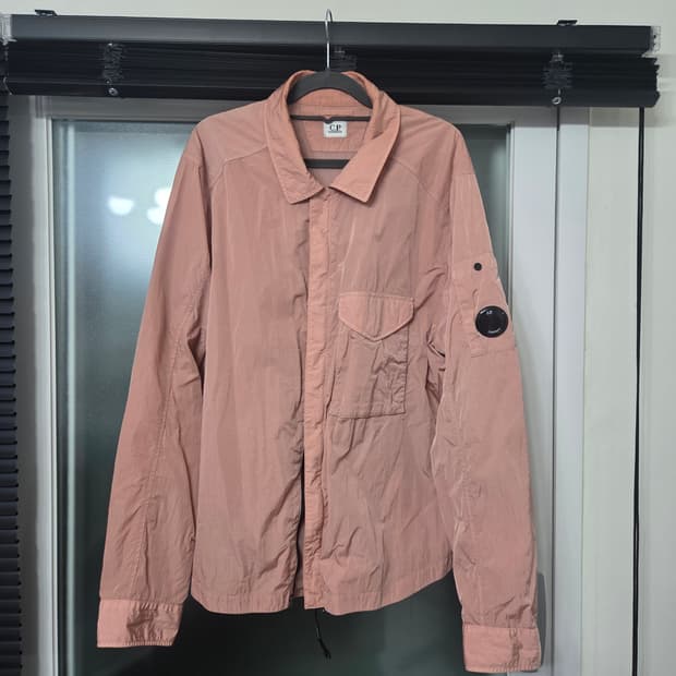 CP컴퍼니 크롬R 가먼트다잉 연분홍 셔츠 xl