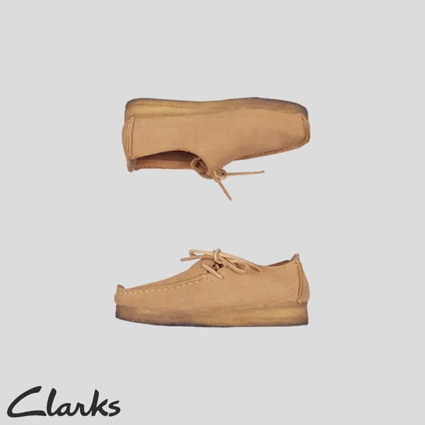 클락스 CLARKS 오리지널 브라운 스웨이드 리본 러거