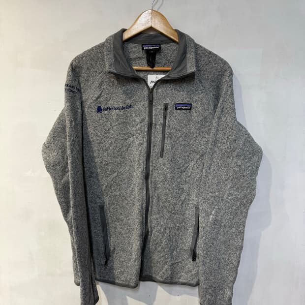 파타고니아 그레이 플리스 집업