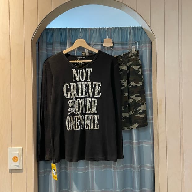 일본빈티지 Y2K 레터링티셔츠