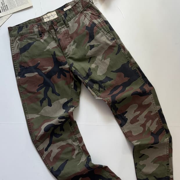 데님 앤 서플라이 밀리터리 치노 팬츠