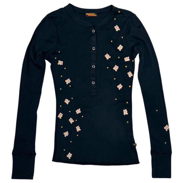 히스테릭 글래머 아카이브 퍽베어와 무수한 별들 니트 스웨터