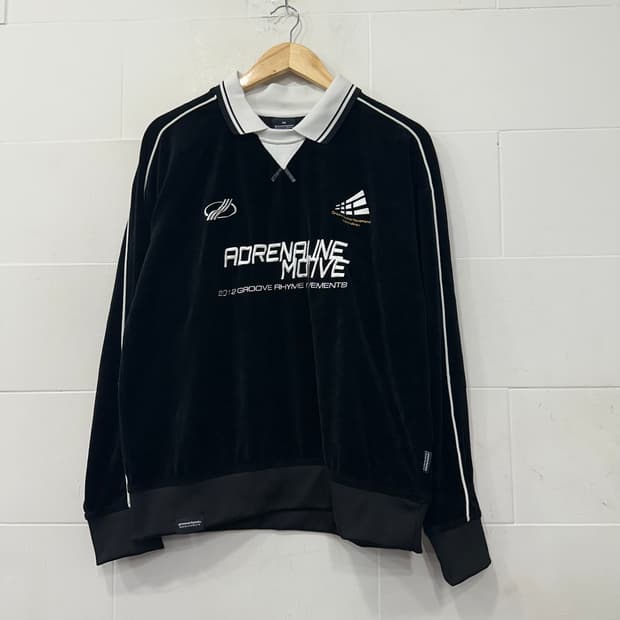 그루브라임 벨벳 맨투맨