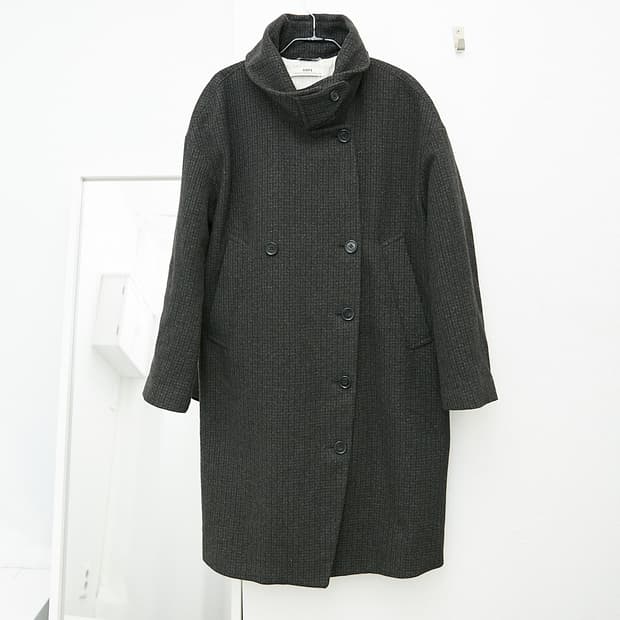 Check Patten Double Coat