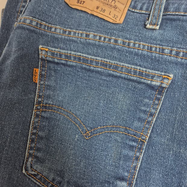 80s 리바이스517 오렌지텝