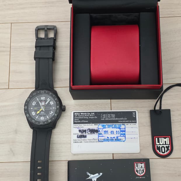루미녹스 (LUMINOX) SXC PC CARBON스페이스 시리즈 A.5