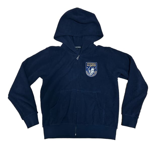 히스테릭 글래머 아카이브 플리스 후드집업