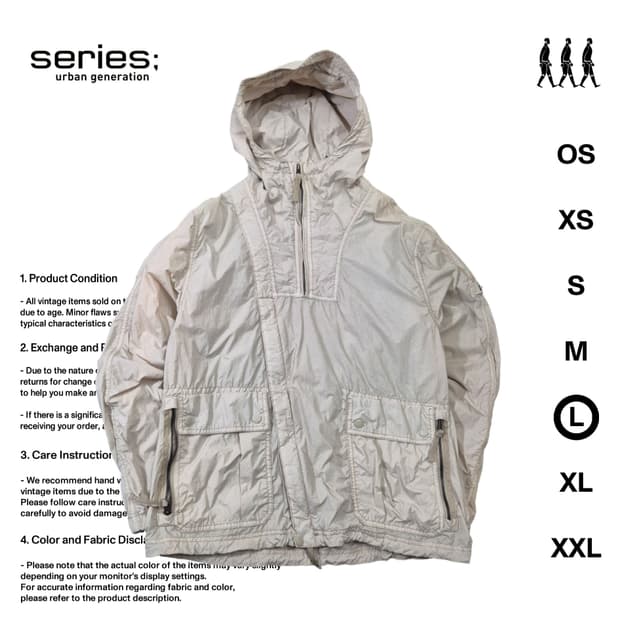 코오롱 시리즈 아노락 100사이즈 자켓