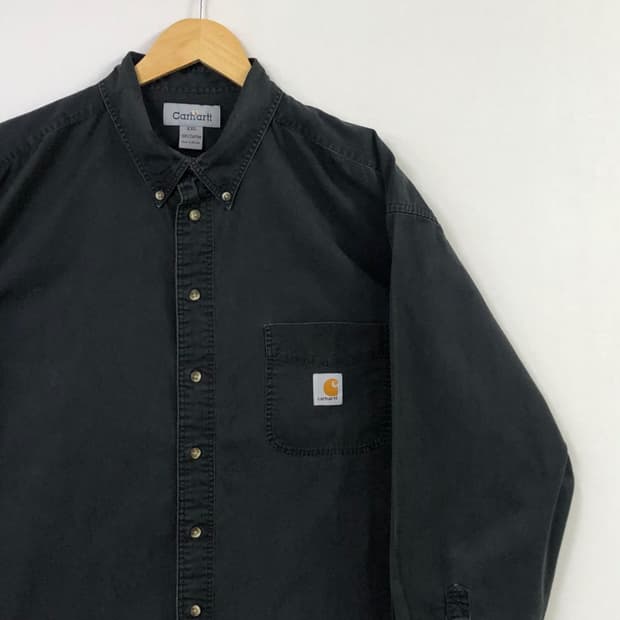 Xxl 칼하트 블랙 워크 셔츠
