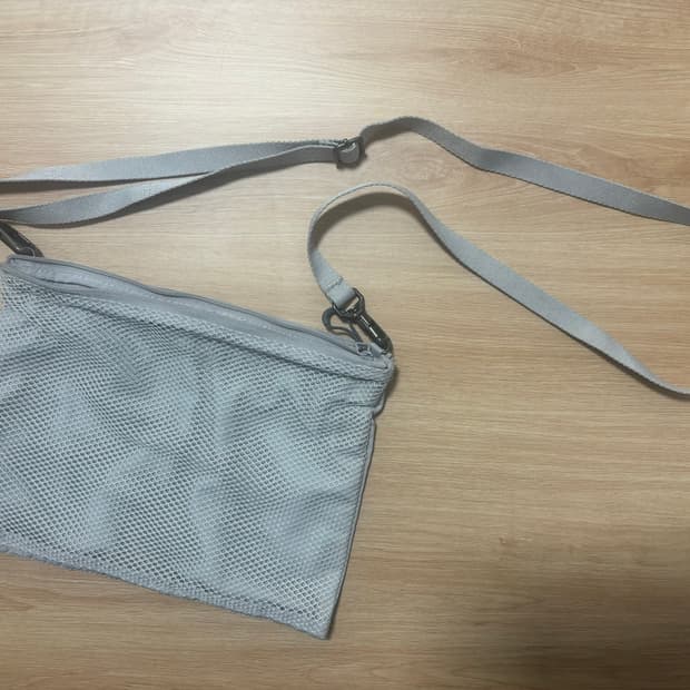 무인양품 사코슈 메쉬 크로스백