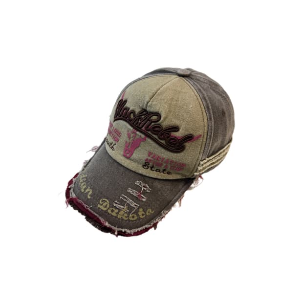 Y2K 빈티지 그런지 볼캡