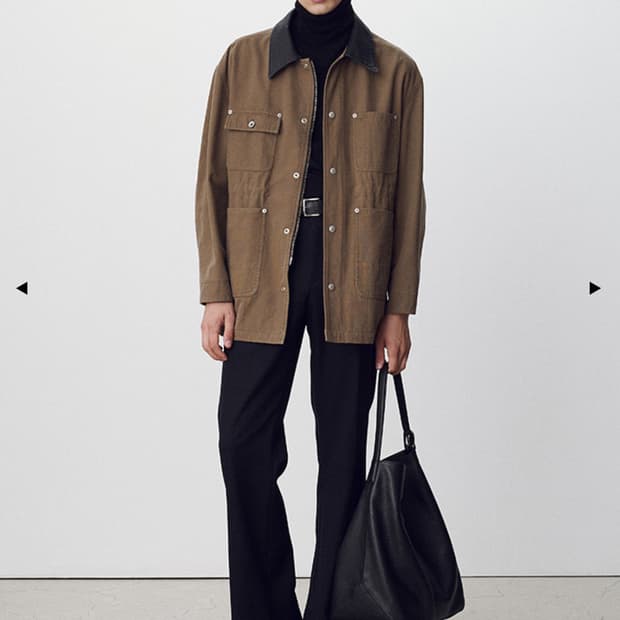 (M)토니웩-레더 가먼트 워시드 유틸리티 자켓