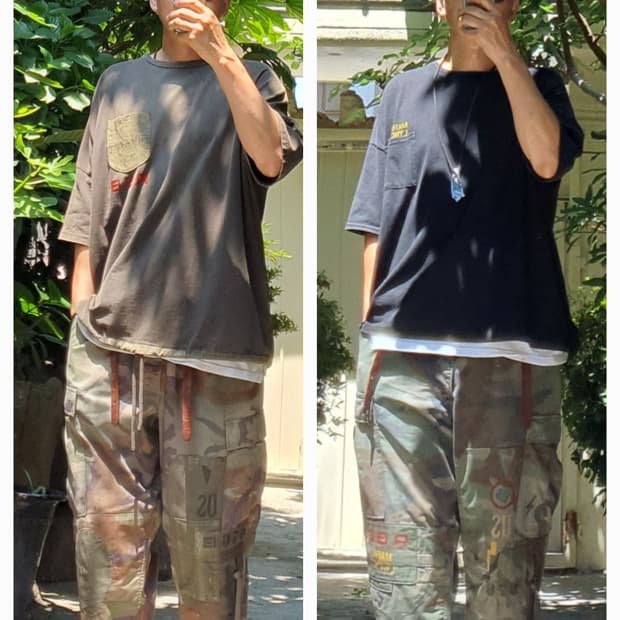  [착용컷 모음]us. army 우드랜드 카모팬츠 빈티지 커스텀 