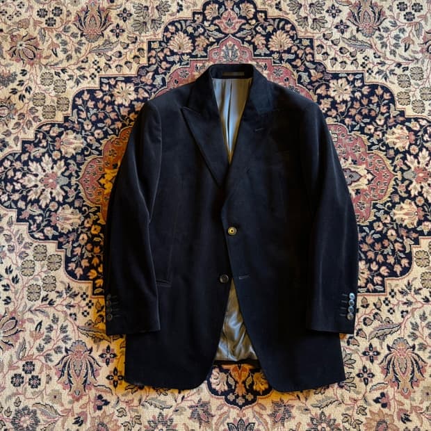 아르마니 꼴레지오니 벨루어 자켓 100