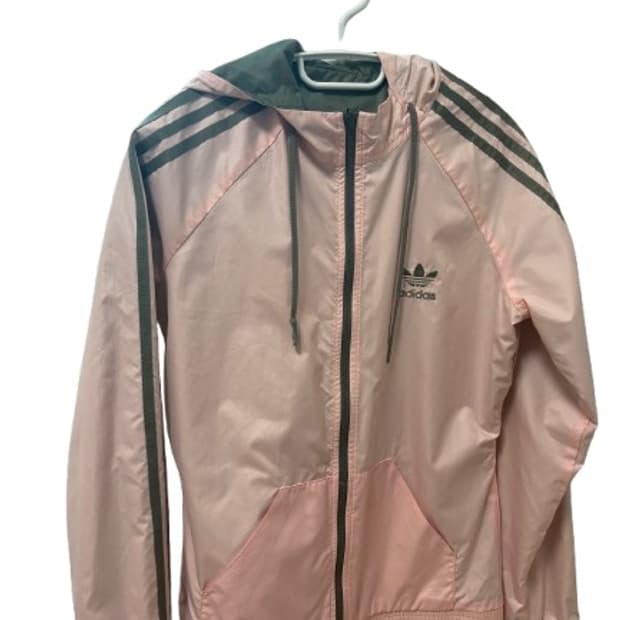 일본 아디다스 리버시블 바람막이