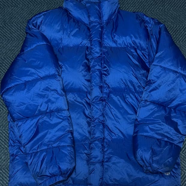 자라 파란 패딩