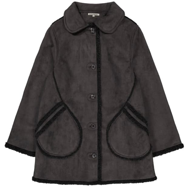 코이세이오 ROUND COLLAR SUEDE JACKET