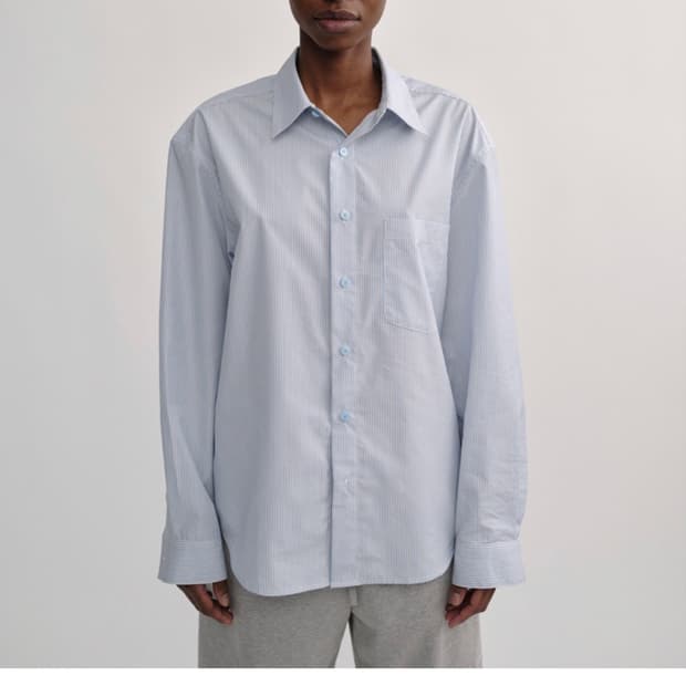 colorcolour PASTEL SHIRTS (Blue)  
