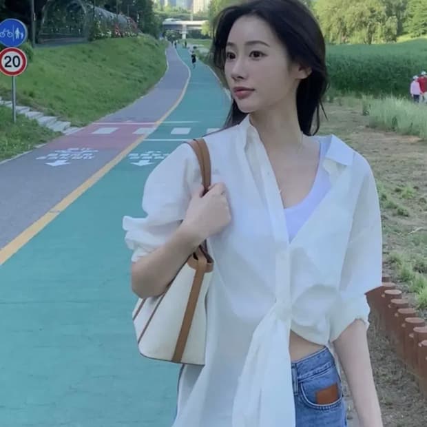 오스트카카 루즈핏 썸머 셔츠