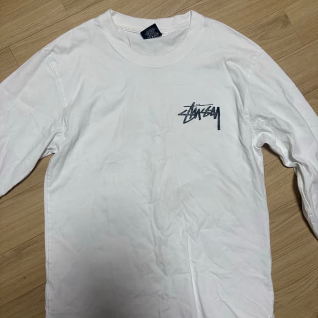 스투시 버섯 프린팅 롱슬리브