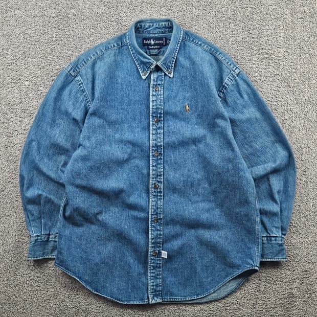 80's 폴로랄프로렌 데님 더 빅 셔츠 ( 10 ) / 11452