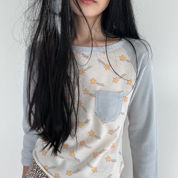 샵페어리 faerie shooting star raglan top 