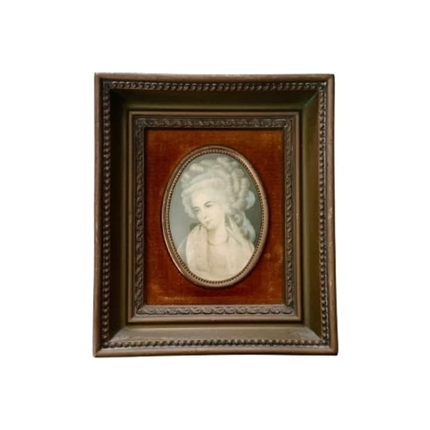 앤틱 까메오 액자