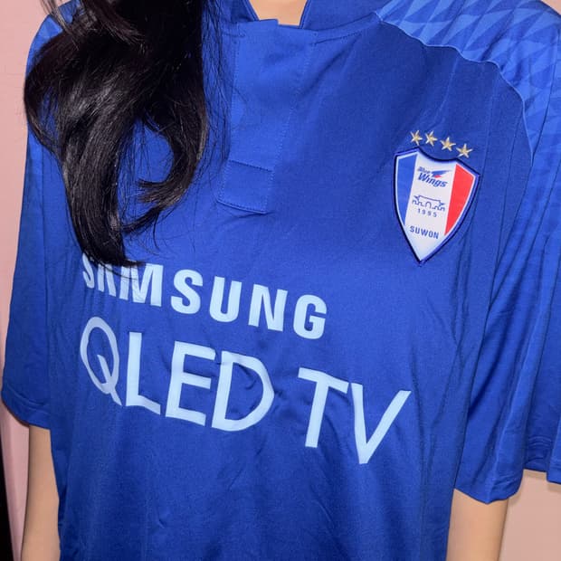수원삼성 반팔 유니폼 1+1❤️ 블루 화이트