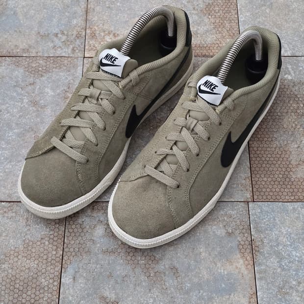 (260)나이키 코트 로얄 스웨이드 카키 
