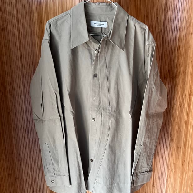 LE17SEPTEMBRE HOMME 라운드 라인 레이어드 셔츠