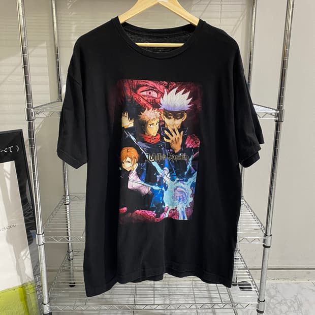 주술회전 오피셜 애니메이션 티셔츠