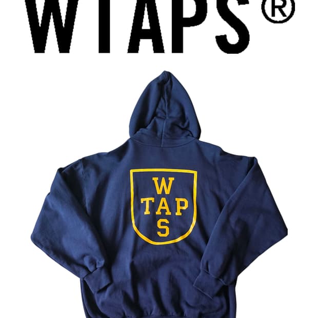 [3] Wtaps 더블탭스 22AW 네이비 후디