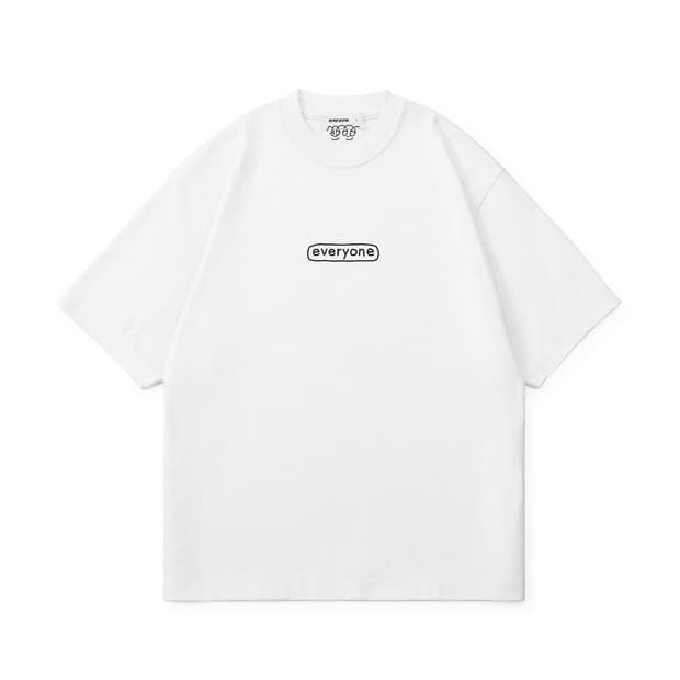 Everyone Tokyo j.30000 스케치 로고 티셔츠 XL