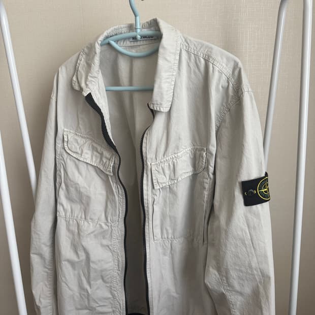 스톤아일랜드 올드이펙트 오버셔츠xl