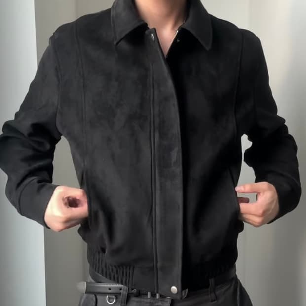 빈티지 스웨이드 자켓