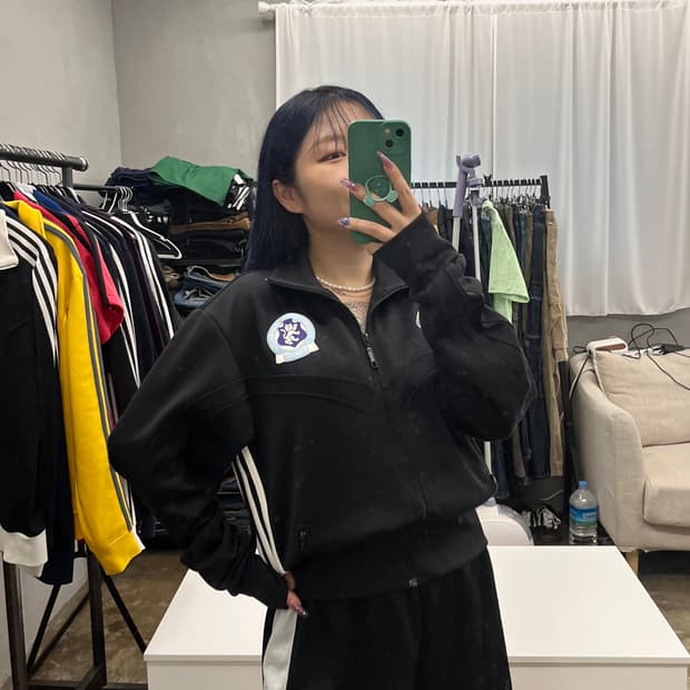 (정품) 아디다스 검흰 삼선 져지