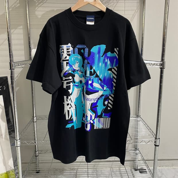 코스파 에반게리온 레이 오피셜 애니메이션 티셔츠