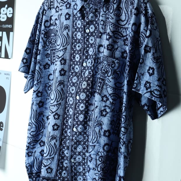 (XL) 브랜드빈티지 반팔셔츠 남방 USA 하와이안 린넨 마-H33094