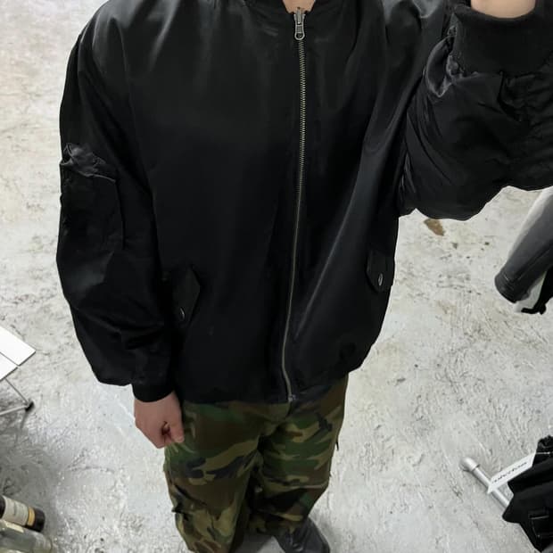 wego reversible ma-1 bomber jacket