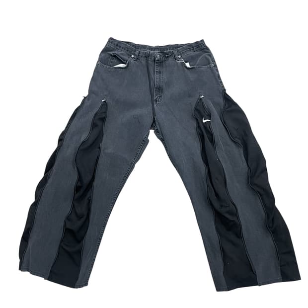 빈티지 커스텀 리메이크 나이키팬츠