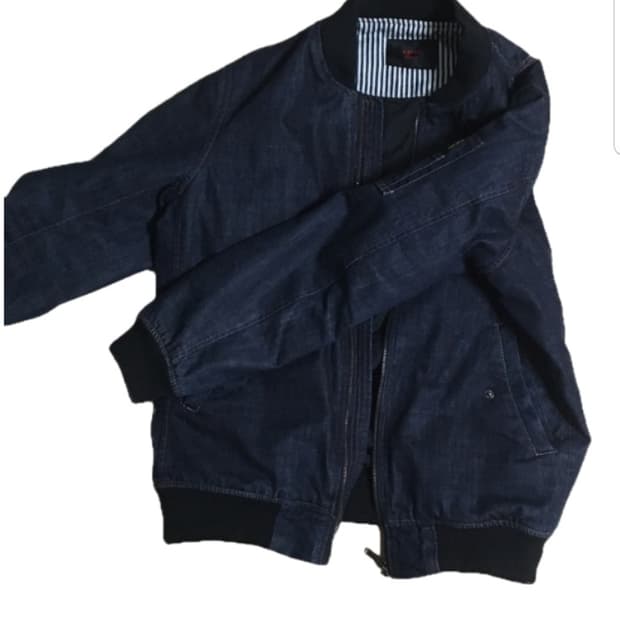 에비수 빈티지 데님 자켓