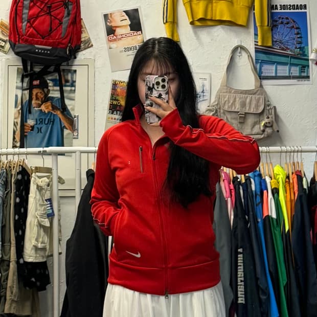 나이키 72 핀휠 올드스쿨 트랙탑 져지 M