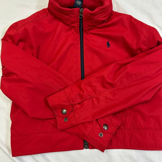 폴로 크롭 자켓