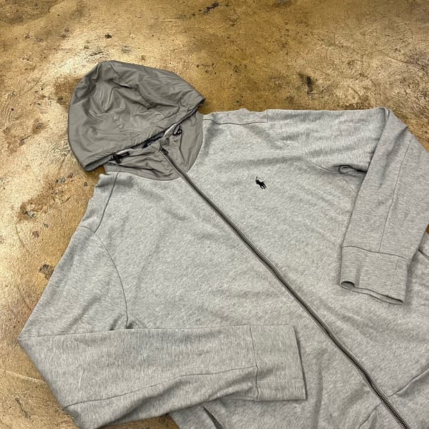 폴로 랄프로렌 회색 그레이 후드집업