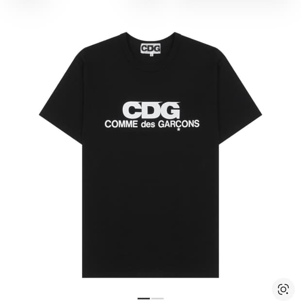 CDG Logo T-Shirt Black 