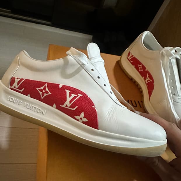 루이비통 슈프림 스니커즈