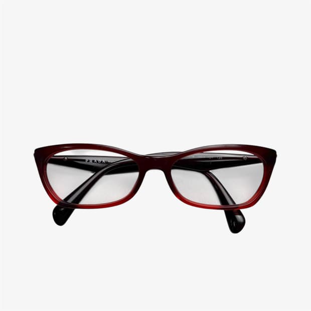 (OS)프라다 안경 레드