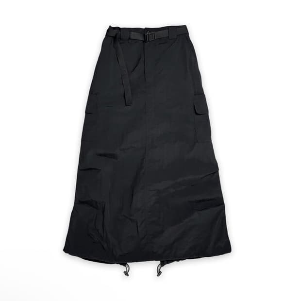 프릭스스토어 나일론 롱스커트