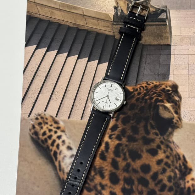 80s Seiko Chronos quartz